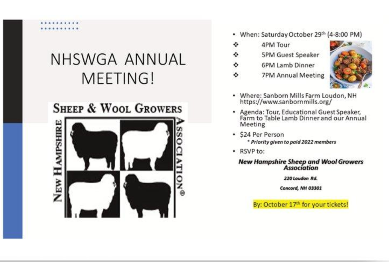 NHSWGA Annual Meeting 2022